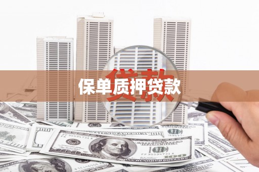嘉祥保单质押贷款