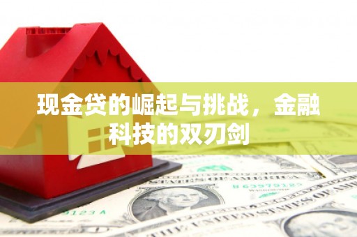 嘉祥现金贷的崛起与挑战，金融科技的双刃剑