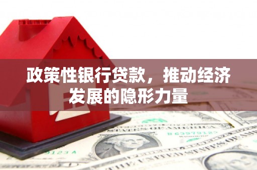 嘉祥政策性银行贷款，推动经济发展的隐形力量
