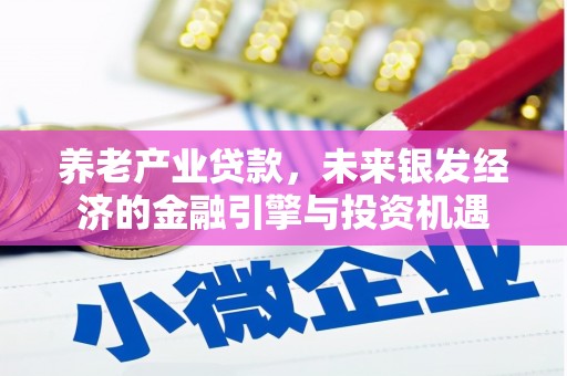 嘉祥养老产业贷款，未来银发经济的金融引擎与投资机遇