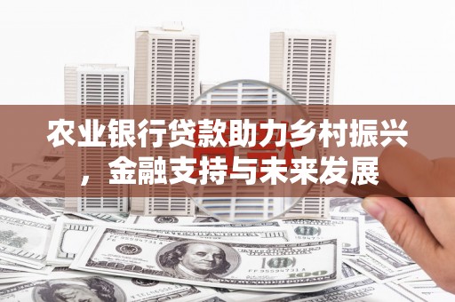 嘉祥农业银行贷款助力乡村振兴，金融支持与未来发展