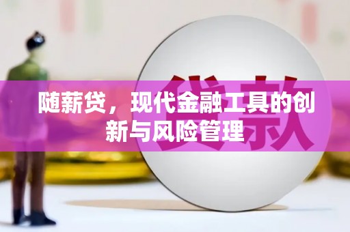 嘉祥随薪贷，现代金融工具的创新与风险管理