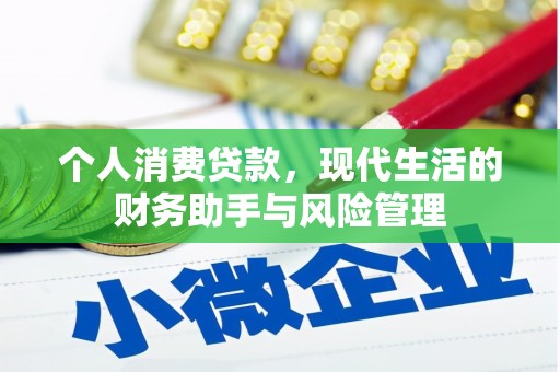 嘉祥个人消费贷款，现代生活的财务助手与风险管理