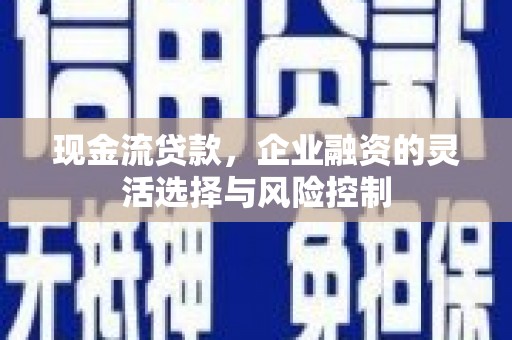 嘉祥现金流贷款，企业融资的灵活选择与风险控制