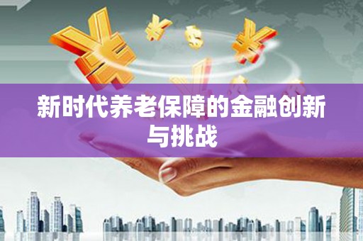 嘉祥新时代养老保障的金融创新与挑战