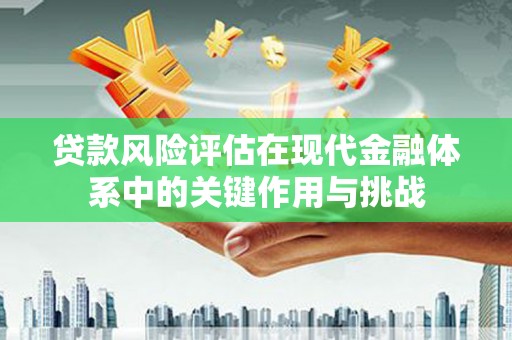 嘉祥贷款风险评估在现代金融体系中的关键作用与挑战