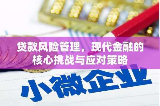 嘉祥贷款风险管理，现代金融的核心挑战与应对策略