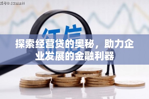嘉祥探索经营贷的奥秘，助力企业发展的金融利器