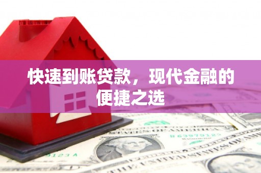 嘉祥快速到账贷款，现代金融的便捷之选