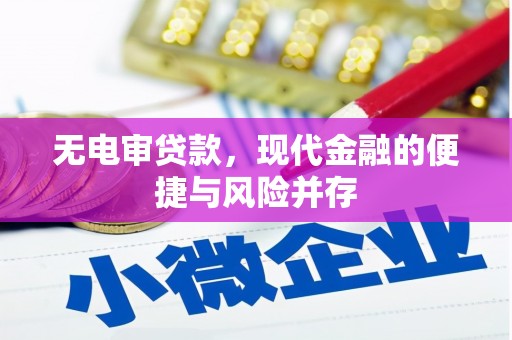 嘉祥无电审贷款，现代金融的便捷与风险并存