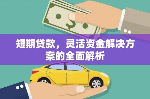 嘉祥短期贷款，灵活资金解决方案的全面解析