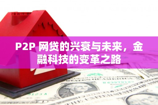 嘉祥P2P 网贷的兴衰与未来，金融科技的变革之路