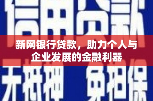 嘉祥新网银行贷款，助力个人与企业发展的金融利器
