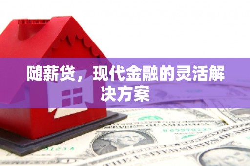 嘉祥随薪贷，现代金融的灵活解决方案