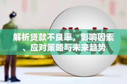 嘉祥解析贷款不良率，影响因素、应对策略与未来趋势