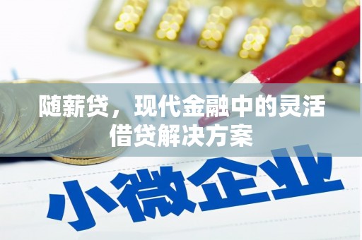 嘉祥随薪贷，现代金融中的灵活借贷解决方案