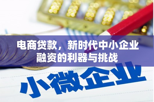 嘉祥电商贷款，新时代中小企业融资的利器与挑战