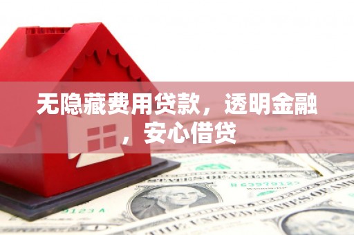 嘉祥无隐藏费用贷款，透明金融，安心借贷