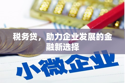 嘉祥税务贷，助力企业发展的金融新选择