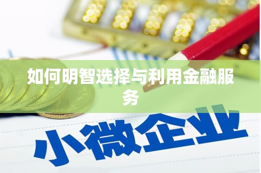 嘉祥如何明智选择与利用金融服务