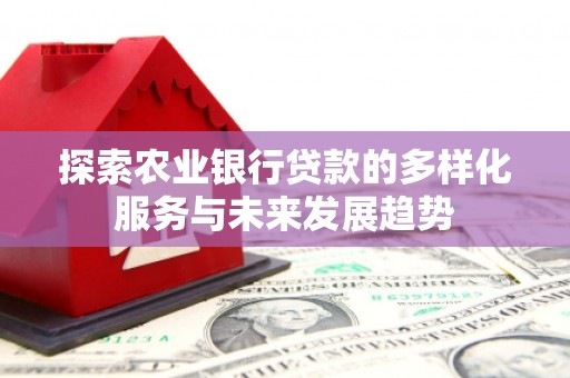 嘉祥探索农业银行贷款的多样化服务与未来发展趋势