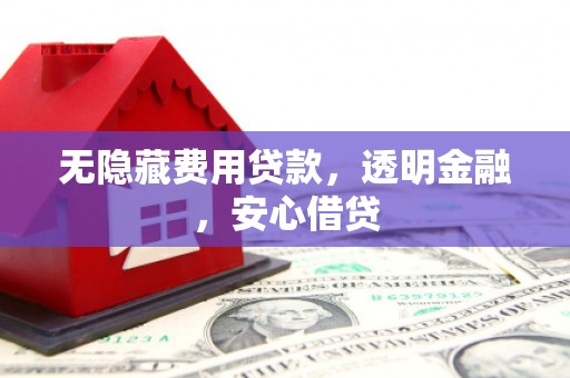 嘉祥无隐藏费用贷款，透明金融，安心借贷