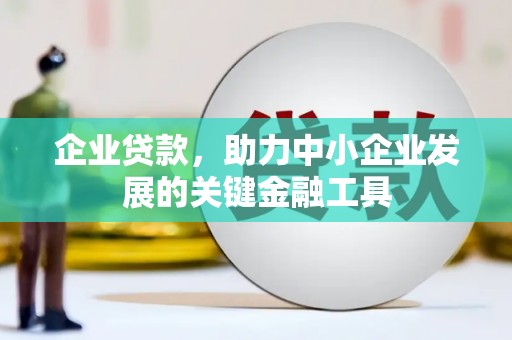 嘉祥企业贷款，助力中小企业发展的关键金融工具
