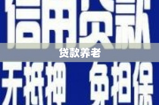 嘉祥贷款养老