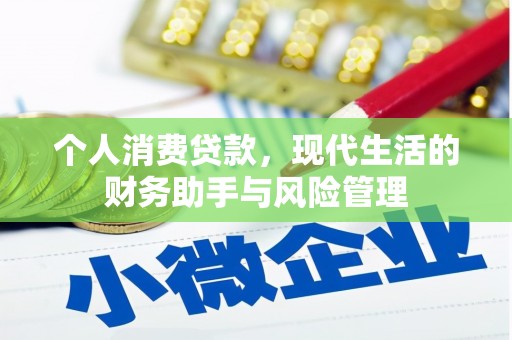 嘉祥个人消费贷款，现代生活的财务助手与风险管理