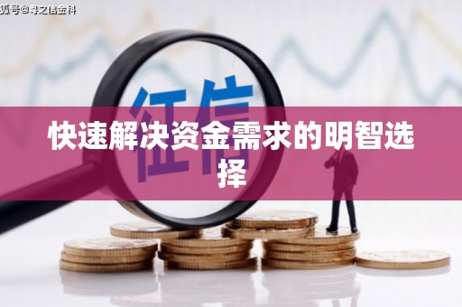 嘉祥快速解决资金需求的明智选择