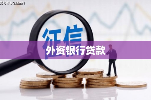 嘉祥外资银行贷款