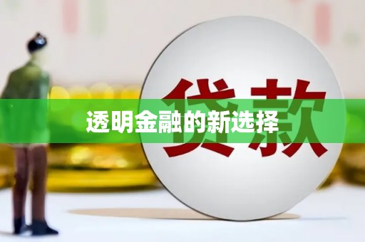 嘉祥透明金融的新选择